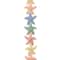 Multicolor Metal Starfish Beads, 14mm by Bead Landing&#x2122;